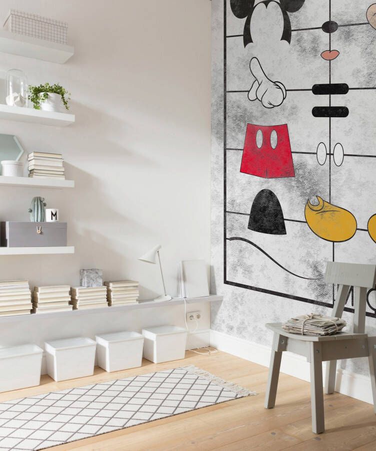 Komar Vliesbehang Mickey Kit 200x280 cm (breedte x hoogte)