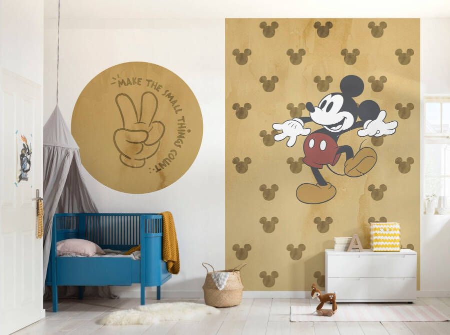 Komar Vliesbehang Mickey Tap dance 200 x 250 cm (breedte x hoogte) (1 stuk)