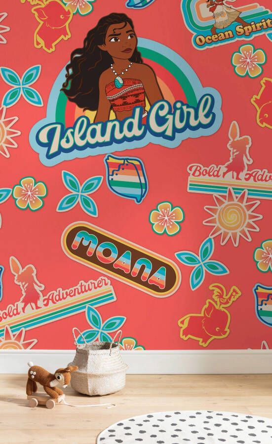 Komar Fotobehang Moana Island Girl Bxh: 200x280 cm