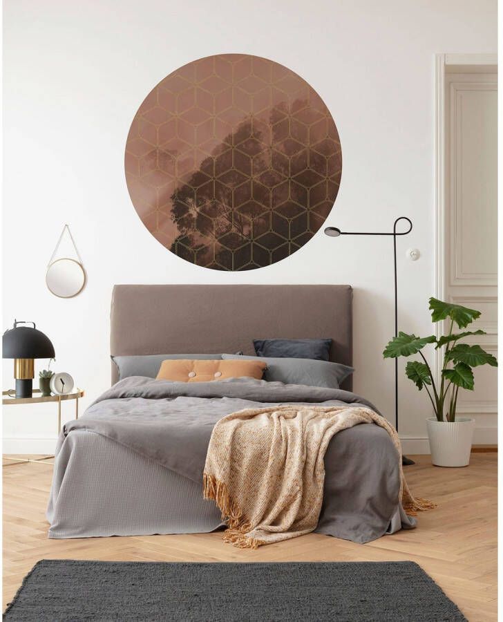 Komar Fotobehang Zelfklevend vlies New Morning Afmeting 125 x 125 cm (1 stuk)