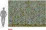 Komar Vliesbehang Oiseaux du Paradis 350x250 cm (breedte x hoogte) (1 stuk) - Thumbnail 6