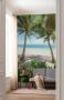 Komar Palmy Beach Vlies Fotobehang 200x280cm 4-banen - Thumbnail 2
