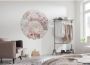 Komar Fotobehang Zelfklevend vlies Pink and Cream Roses Afmeting 125 x 125 cm (1 stuk) - Thumbnail 2