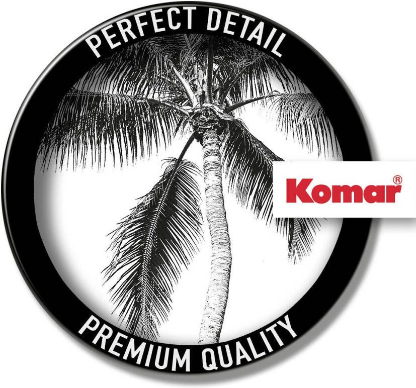 Komar Fotobehang Retro Palm 24 ijsblokjes flexibele bodem dicht lekvrij vaatwasserbestendig (1 stuk)