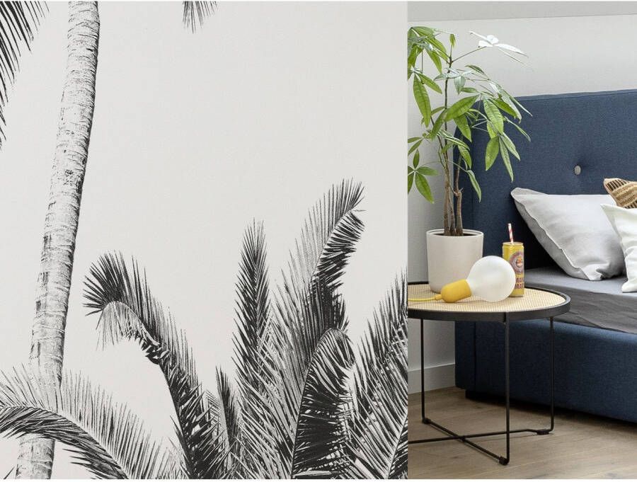 Komar Fotobehang Retro Palm 24 ijsblokjes flexibele bodem dicht lekvrij vaatwasserbestendig (1 stuk)