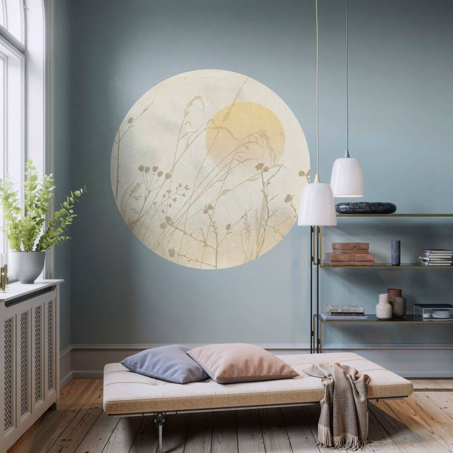 Komar Fotobehang Zelfklevend vlies Roseau Afmeting 125 x 125 cm (1 stuk)