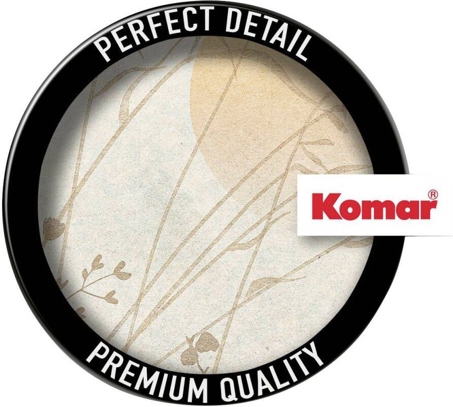 Komar Fotobehang Zelfklevend vlies Roseau Afmeting 125 x 125 cm (1 stuk)