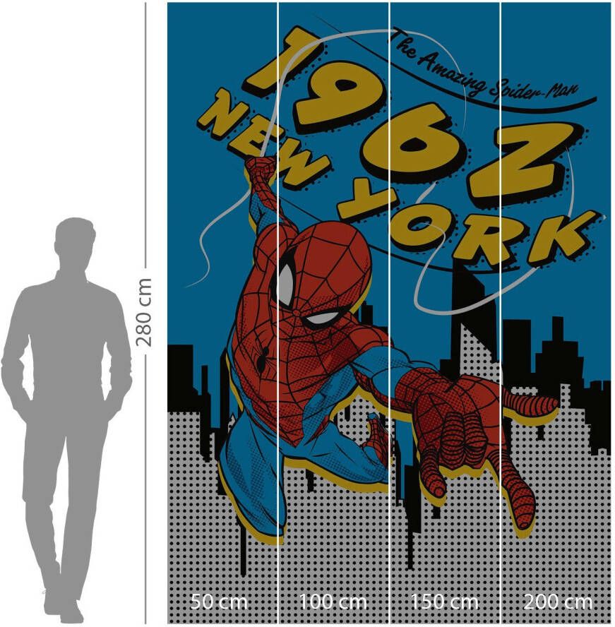 Komar Vliesbehang Spiderman 1962 200x280 cm (breedte x hoogte)