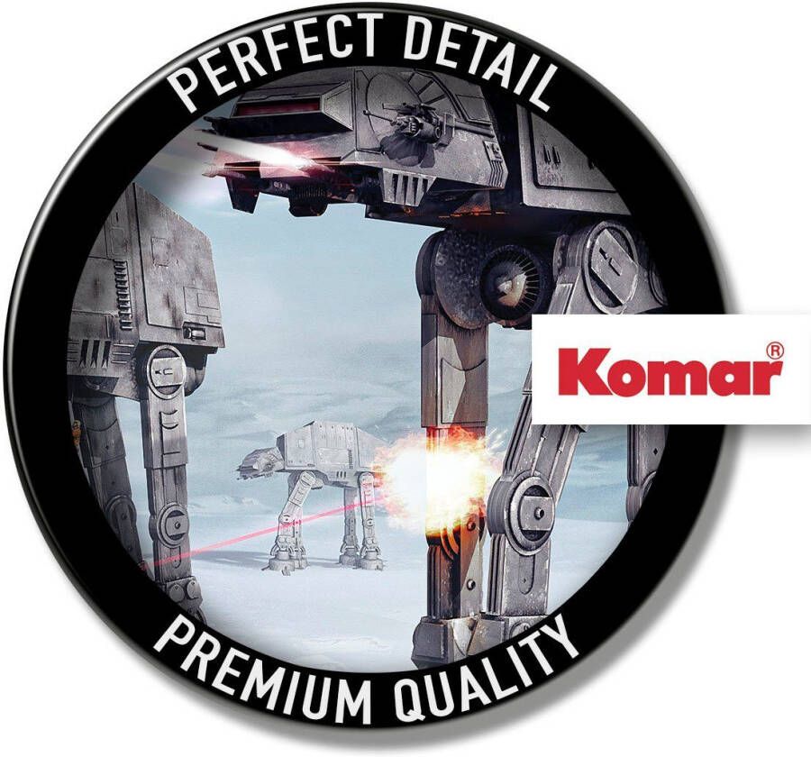 Komar Vliesbehang Digitale print vlies STAR WARS Battle of Hoth Afmeting 400 x 260 cm (1 stuk)