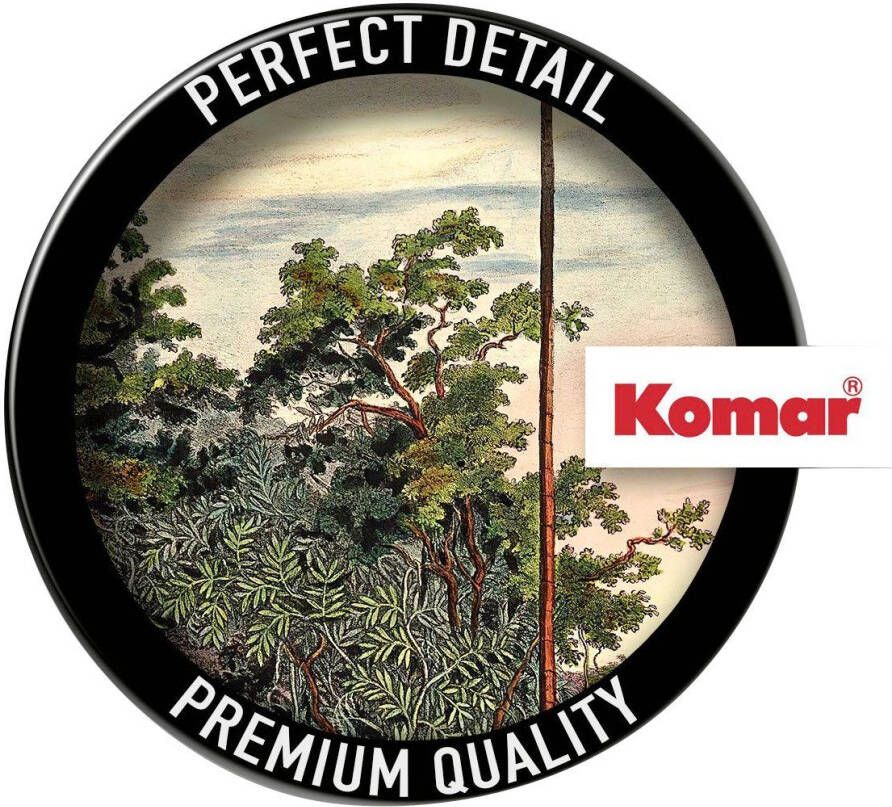 Komar Fotobehang Zelfklevend vlies Vintage Landscape Afmeting 125 x 125 cm (1 stuk)