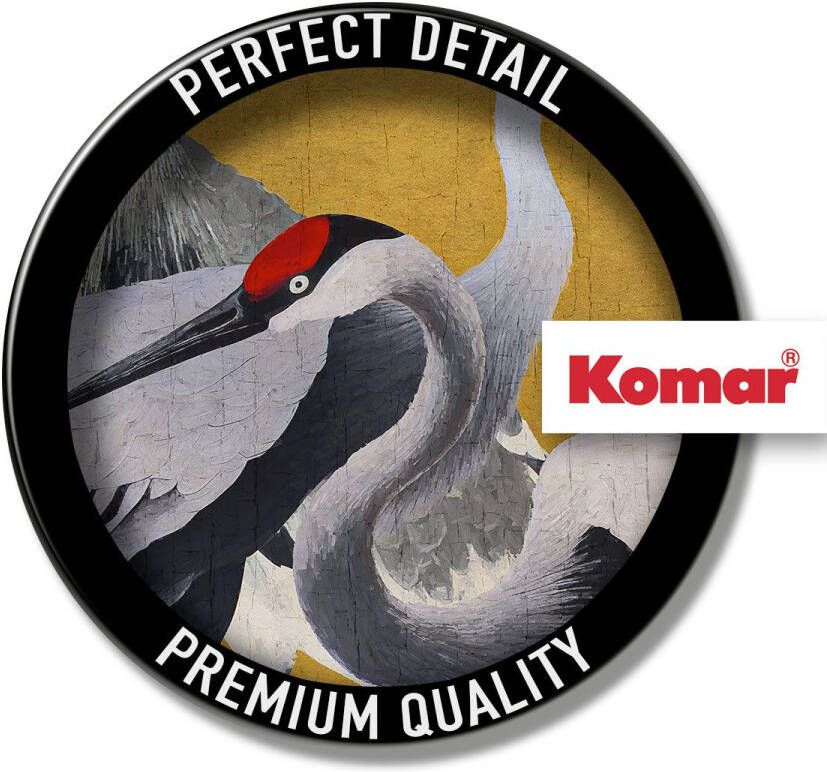 Komar Fotobehang vlies fotobehang Gele Kraanvogels x 250 cm (set)