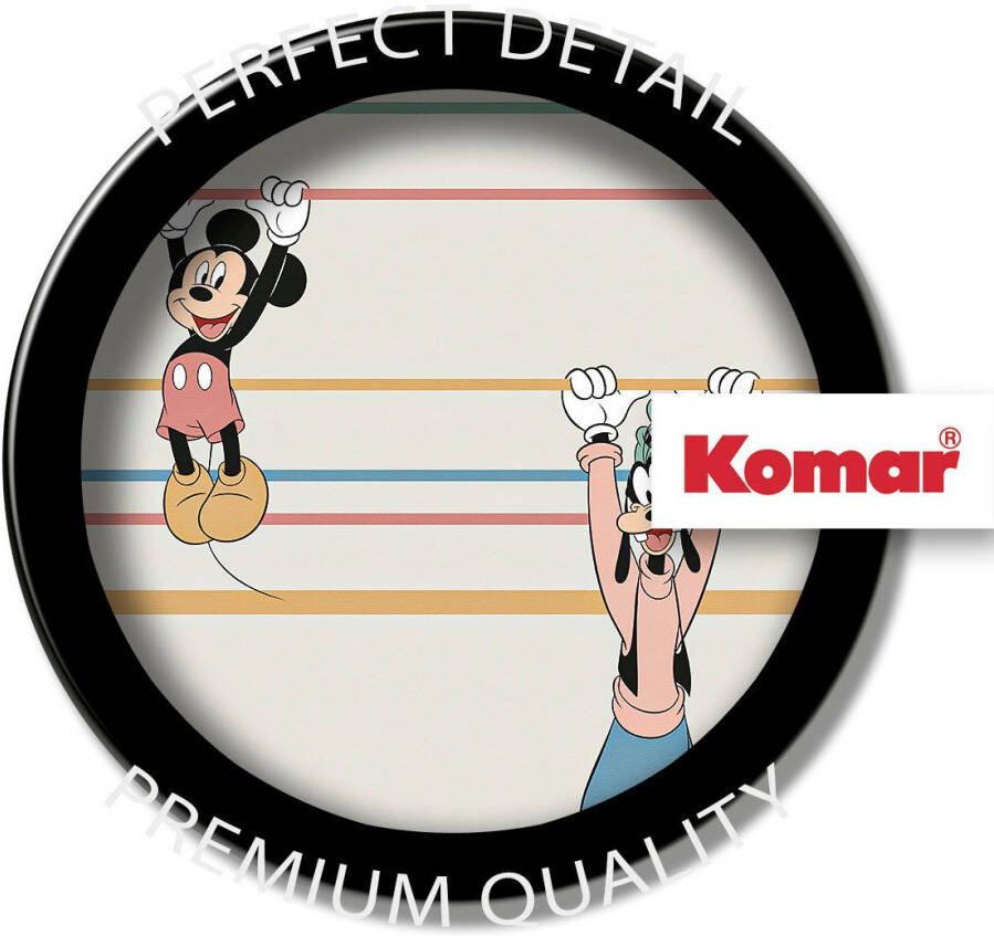 Komar Fotobehang Vlies fotobehang Mickey Hanging with Friends grootte 300 x 250 cm (1 stuk)