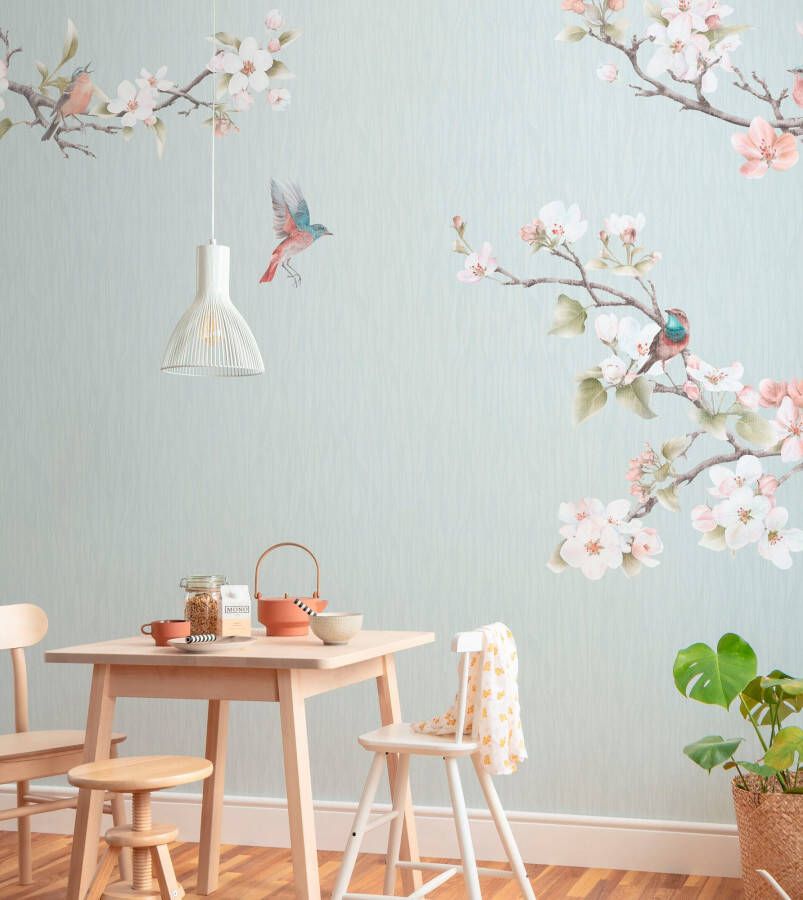 Komar Fotobehang Vlies fotobehang Apple Blossom grootte 300 x 250 cm (1 stuk)