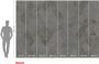 Komar Vliesbehang Harlekin Clay 400x280 cm (breedte x hoogte) - Thumbnail 4