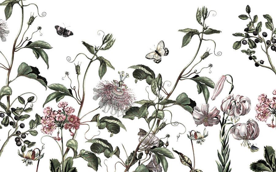 Komar Fotobehang Vlies Fototapete Paradis de Papillons Größe 400 x 250 cm (1 stuk)