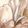 Komar Fotobehang Vlies Fototapete Vintage Chrysanthemum Größe 200 x 250 cm (1 stuk) - Thumbnail 6
