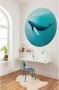 Komar Fotobehang Zelfklevend vlies Whale Watching Afmeting 125 x 125 cm (1 stuk) - Thumbnail 2