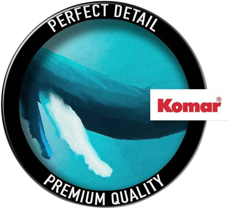 Komar Fotobehang Zelfklevend vlies Whale Watching Afmeting 125 x 125 cm (1 stuk)