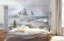 Komar White Enchanted Mountains Vlies Fotobehang 400x280cm 8-banen - Thumbnail 2