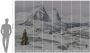 Komar White Enchanted Mountains Vlies Fotobehang 400x280cm 8-banen - Thumbnail 3