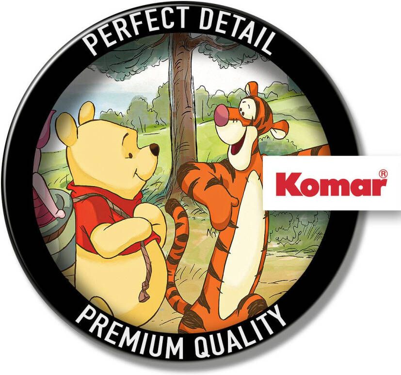 Komar Fotobehang Winnie the Pooh Expedition 2-delige set ca. 82 6 cm breed (1 stuk)