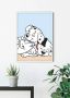 Komar Poster 101 dalmatiër Cuddle Kinderkamer slaapkamer woonkamer - Thumbnail 2