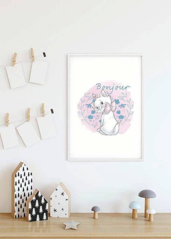 Komar Poster Aristocats Marie Kinderkamer slaapkamer woonkamer