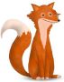 Komar Poster Cute animal Fox Kinderkamer slaapkamer woonkamer - Thumbnail 5