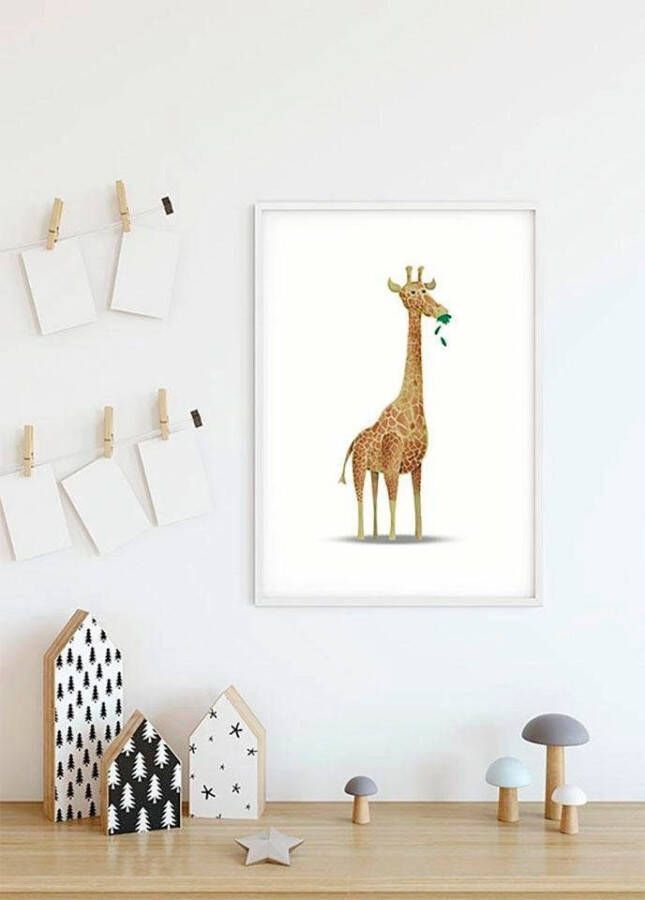 Komar Poster Cute animal giraf Kinderkamer slaapkamer woonkamer
