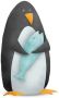 Komar Wanddecoratie Cute animal Penguin Wanddecoratie zonder lijst - Thumbnail 5