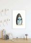 Komar Poster Cute animal Penguin Kinderkamer slaapkamer woonkamer - Thumbnail 3