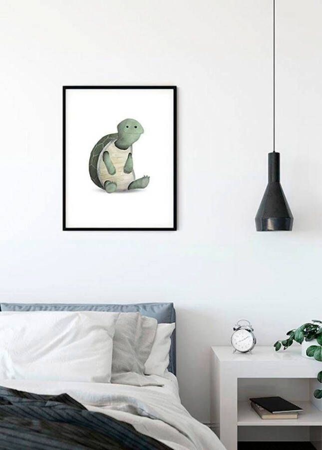 Komar Poster Cute animal Turtle Kinderkamer slaapkamer woonkamer