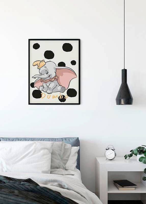 Komar Poster Dumbo stippen Kinderkamer slaapkamer woonkamer