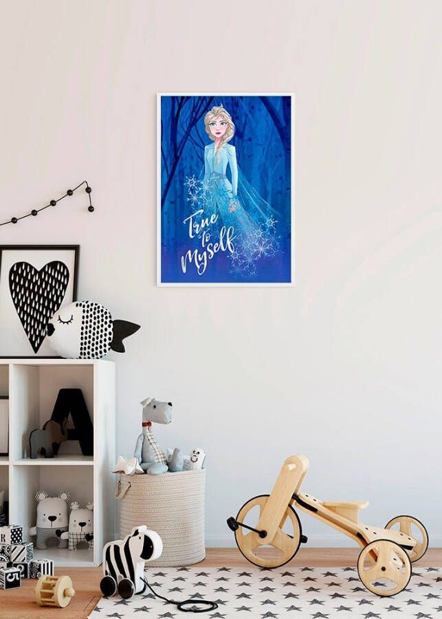 Komar Poster Frozen 2 Elsa true to myself Kinderkamer slaapkamer woonkamer