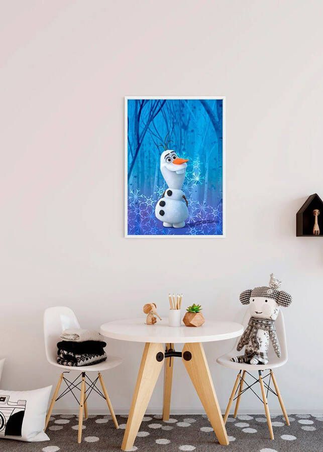 Komar Poster Frozen Olaf crystal Kinderkamer slaapkamer woonkamer