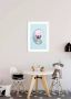 Komar Poster Happy Balloon green Kinderkamer slaapkamer woonkamer - Thumbnail 5