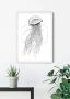 Komar Poster Jellyfish white Kinderkamer slaapkamer woonkamer - Thumbnail 2