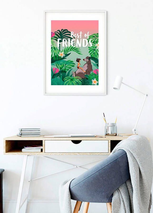 Komar Poster Jungle Book best of Friends Kinderkamer slaapkamer woonkamer