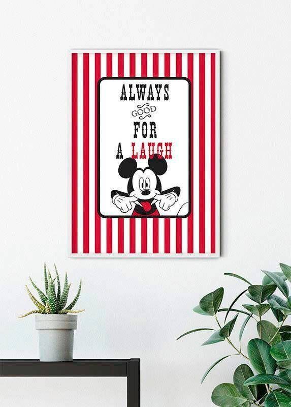 Komar Poster Mickey Mouse Laugh Kinderkamer slaapkamer woonkamer