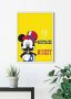 Komar Poster Mickey Mouse Moustache Kinderkamer slaapkamer woonkamer - Thumbnail 2