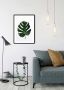 Komar Poster Monstera Leaf Kinderkamer slaapkamer woonkamer - Thumbnail 4