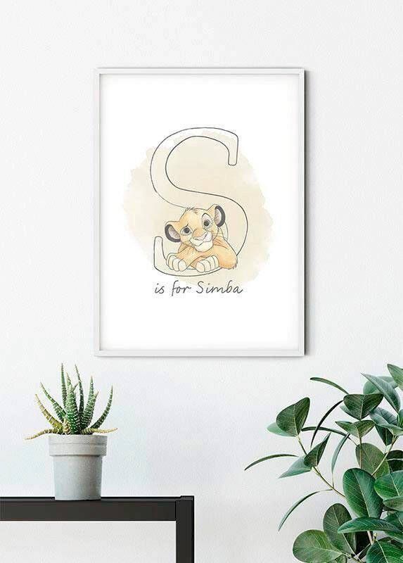 Komar Poster S like SIMBA Kinderkamer slaapkamer woonkamer