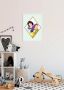 Komar Wanddecoratie Snow white & Dopey Wanddecoratie voor de kinderkamer zonder lijst (1 stuk) - Thumbnail 2