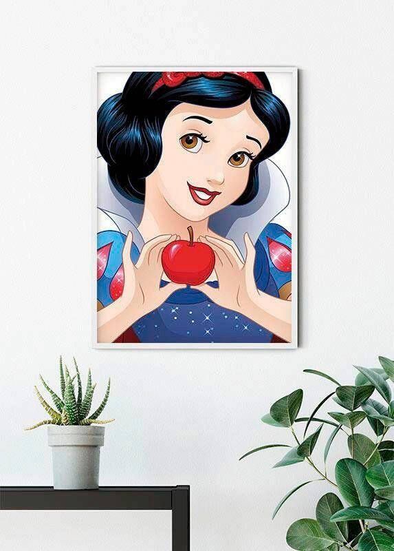 Komar Poster Snow white portret Kinderkamer slaapkamer woonkamer