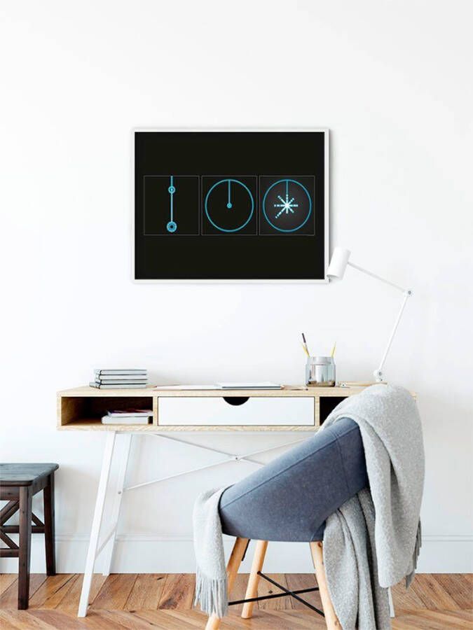 Komar Wanddecoratie Star Wars Classic How to Destroy a Deathstar Wanddecoratie voor de kinderkamer zonder lijst (1 stuk)