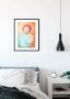 Komar Wanddecoratie Star Wars Classic iconen Color Leia Wanddecoratie voor de kinderkamer zonder lijst (1 stuk) - Thumbnail 3