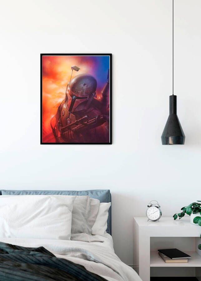 Komar Poster Star Wars Classic Mandalorian Kinderkamer slaapkamer woonkamer