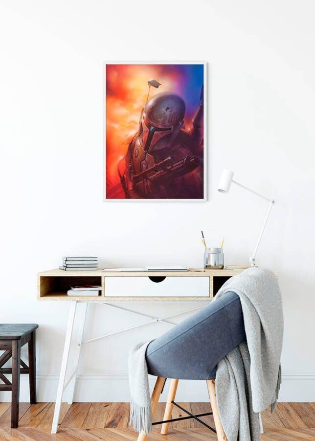 Komar Poster Star Wars Classic Mandalorian Kinderkamer slaapkamer woonkamer