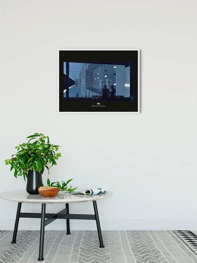 Komar Wanddecoratie Star Wars Classic RMQ Death star control Wanddecoratie voor de kinderkamer zonder lijst (1 stuk)