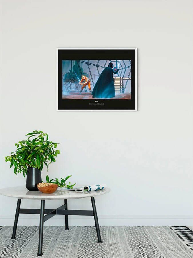 Komar Wanddecoratie Star Wars Classic RMQ Vader luik Carbonit Room Wanddecoratie voor de kinderkamer zonder lijst (1 stuk)